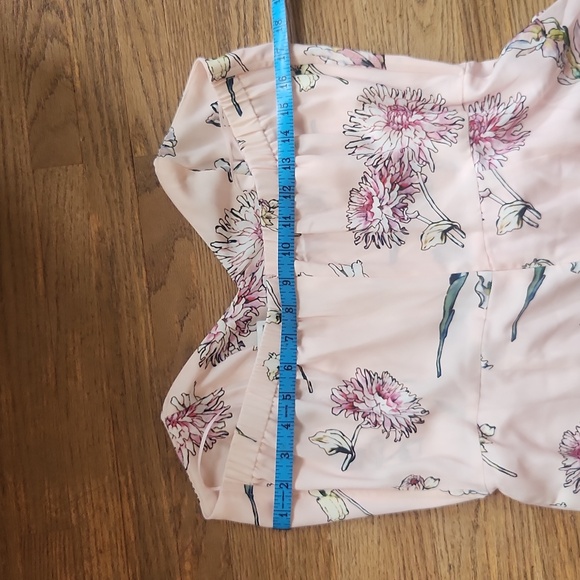 Strapless romper with pockets - Picture 4 of 5